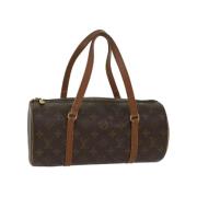 Louis Vuitton Vintage Pre-owned Canvas handvskor Brown, Dam