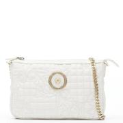 Versace Pre-owned Pre-owned Läder axelremsvskor White, Dam