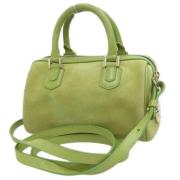 Armani Pre-owned Pre-owned Mocka handvskor Green, Dam