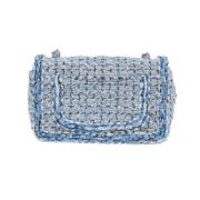 Chanel Vintage Pre-owned Canvas chanel-vskor Blue, Dam