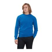 Altea Stilren Crew Neck Sweater Blue, Herr