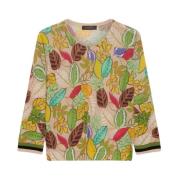 Elena Mirò Stilfull Blus Kollektion Multicolor, Dam