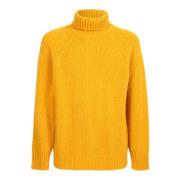 PT Torino PT Torino Ull Blend Rullkrage Jumper Yellow, Herr