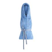 OOF Wear Eco Fur/Nylon Stilfull Jacka Blue, Dam