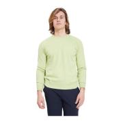 Gran Sasso Casual Crew Neck Sweater Green, Herr