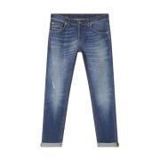 Dondup Stiliga Denim Jeans Blue, Herr