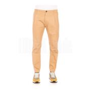 Nine In The Morning Modern Fold Chinos Brown, Herr