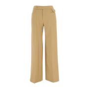 LOW Classic Wide Trousers Brown, Dam