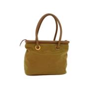 Celine Vintage Pre-owned Nylon handvskor Green, Dam