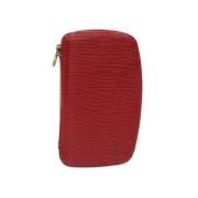 Louis Vuitton Vintage Pre-owned Läder plnbcker Red, Dam