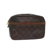 Louis Vuitton Vintage Pre-owned Canvas louis-vuitton-vskor Brown, Dam