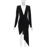 Alexandre Vauthier Pre-owned Pre-owned Sammet klnningar Black, Dam