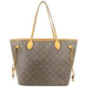 Louis Vuitton Vintage Förhandsägd Neverfull MM Monogram Väska Brown, D...