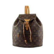 Louis Vuitton Vintage Begagnad Ryggsäck, Sp4157, Made in France Brown,...