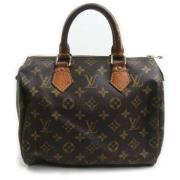 Louis Vuitton Vintage Vintage Monogram Speedy 25 Handväska Brown, Dam