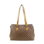 Louis Vuitton Vintage Andrahands Axelväska med Datumkod As0937 Brown, ...