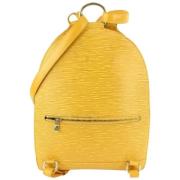 Louis Vuitton Vintage Ryggsäck som är begagnad Yellow, Dam