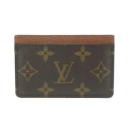 Louis Vuitton Vintage Canvas Plånböcker, Begagnade, Tillverkade i Span...