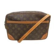 Louis Vuitton Vintage Begagnade läderväskor - Bra skick Brown, Dam