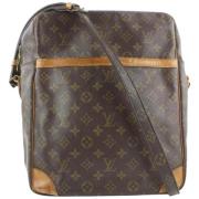 Louis Vuitton Vintage Förägda Canvas louis-vuitton-väskor Brown, Dam