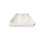 Bottega Veneta Vintage Pre-owned Läder crossbodyvskor White, Dam