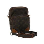 Louis Vuitton Vintage Pre-owned Canvas louis-vuitton-vskor Brown, Dam