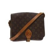 Louis Vuitton Vintage Pre-owned Canvas louis-vuitton-vskor Brown, Dam