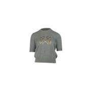 Dolce & Gabbana Pre-owned Pre-owned Kashmir ytterklder Gray, Dam