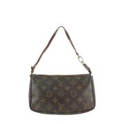 Louis Vuitton Vintage Begagnad Acires Monogramväska Brown, Dam