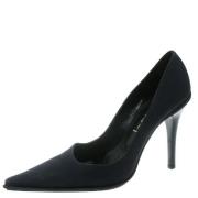 Casadei Pre-owned Pre-owned Satin klackskor Black, Dam