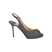 Jimmy Choo Pre-owned Pre-owned Sandaler Gray, Dam