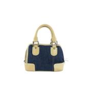 Dolce & Gabbana Pre-owned Pre-owned handväskor Blue, Dam