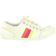 Gucci Vintage Använda vintage tyg sneakers White, Dam