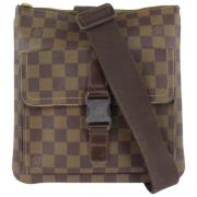 Louis Vuitton Vintage Andrahands Axelväska Fl0077 Brown, Dam