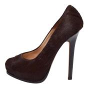 Fendi Vintage Pre-owned Pumps Brown, Dam