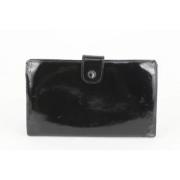 Chanel Vintage Vintage Läderplånböcker Black, Dam