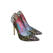 Jimmy Choo Pre-owned Pre-owned Tyg klackskor Multicolor, Dam