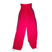 Jean Paul Gaultier Pre-owned Pre-owned Sammet klnningar Red, Dam