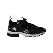 Fendi Vintage Pre-owned Nylon sneakers Brown, Dam