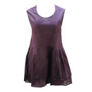 Marni Pre-owned Pre-owned Cotton tops Purple, Dam