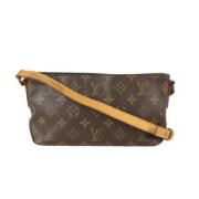 Louis Vuitton Vintage Ar0052 Belagd Canvas Väskor Brown, Dam