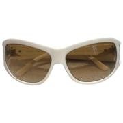 Marc Jacobs Pre-owned Pre-owned Plast solglasgon White, Dam