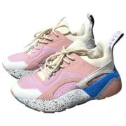 Stella McCartney Pre-owned Pre-owned Läder sneakers Pink, Dam