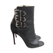 Christian Louboutin Pre-owned Pre-owned Läder stvlar Black, Dam