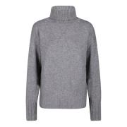 Wild Cashmere Turtlenecks Gray, Dam