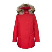 Woolrich Vinterjacka Red, Dam