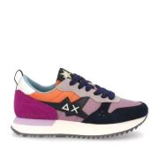 Sun68 Malva Stargirl Sneakers Purple, Dam