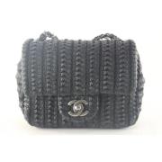 Chanel Vintage Pre-owned Läder chanel-vskor Black, Dam