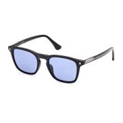 WEB Eyewear Stiliga herrsolglasögon Black, Herr