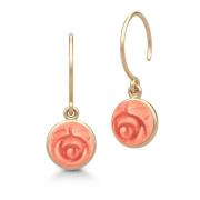 Julie Sandlau Earrings Orange, Dam